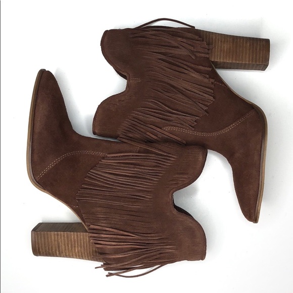 Antonio Melani Felixx Fringed Boot EUC sz 9.5 - Picture 4 of 8